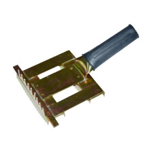 Grooming Brush Hair Rake DE Shedding Tool For Pets Cattle Livestock Stainless Steel Double Row Comb 9.5 cm Wide