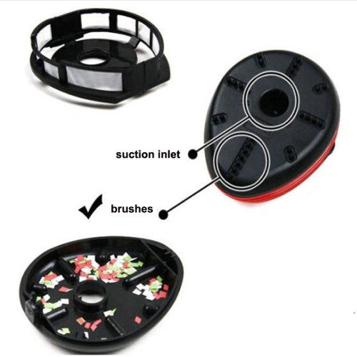 Tabletop Dust Vacuum Cleaner, Cute Beetle-Shaped Design 2