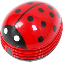 Tabletop Dust Vacuum Cleaner, Cute Beetle-Shaped Design