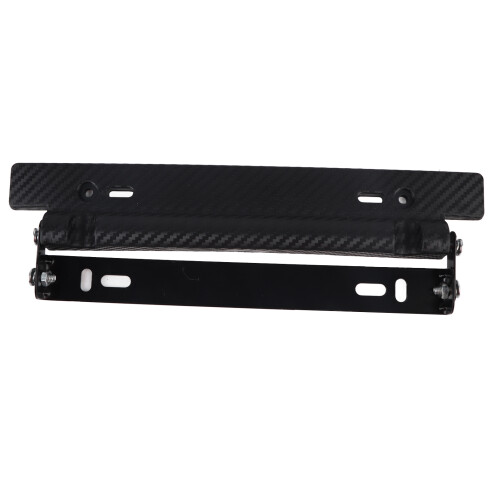 Support de plaque d'immatriculation avant facile à installer, support de plaque d'immatriculation universel à angle réglable pour une