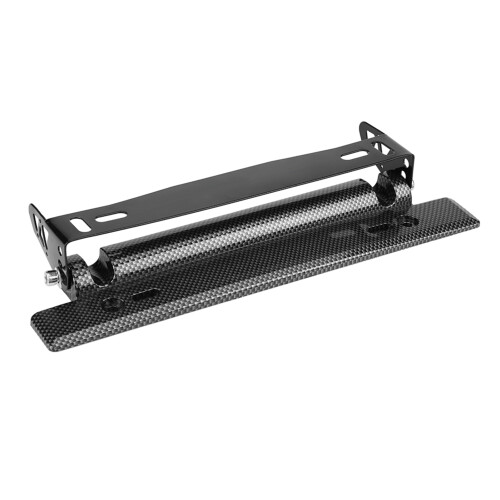 Support de plaque d'immatriculation avant facile à installer, support de plaque d'immatriculation universel à angle réglable pour une 2