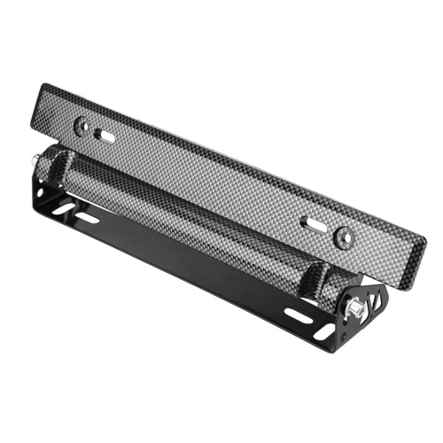 Support de plaque d'immatriculation avant facile à installer, support de plaque d'immatriculation universel à angle réglable pour une 1