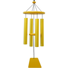 Elegant Outdoor Hanging Decor, Powder Coated Finishes, Made in The USA, Metal Wind Chimes Tubes, Durable Gift For Terrace, Balcony, And Home (Dark Ton
