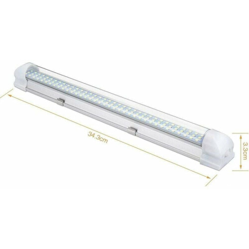 Ταινία LED με ευέλικτο σχεδιασμό, 108 λαμπτήρες LED λευκού φωτός, ευρεία εφαρμογή για 1