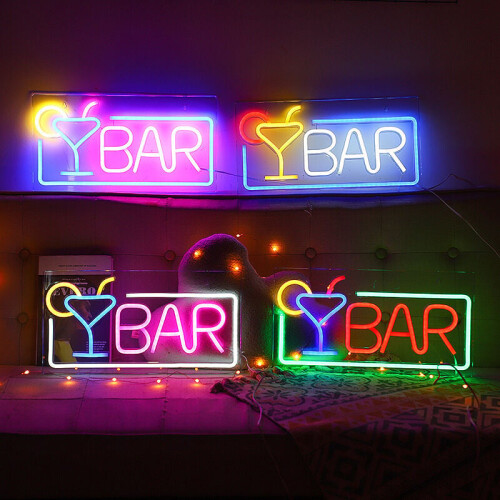Premium LED Neon για διακόσμηση μπαρ στο σπίτι, Επαγγελματική ενίσχυση με 1