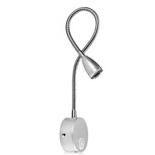 Lampada da parete a luce bianca calda, design elegante, braccio flessibile a 360 gradi per un angolo lettura accogliente