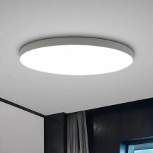 Wasserdichte Deckenleuchte, 12 W, 6500 K, Kaltweiß, integriertes Licht für Badezimmer und Garagen, 3200 lm Lichtstrom, 85 % Energieersparnis, lange
