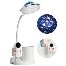 Lampa Deisce Cúram Súile do Pháistí, Dearadh Cosanta Súile Ábhar Sábháilte le Gile Dath Inchoigeartaithe, Lampa Léitheoireachta do Leanaí