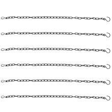 Weather Resistant Chain, Suspension Chain with Electrophoretic Black Surface Treatment, Exquisite Craftsmanship for Enhanced Wear Resistance, Heavy Du