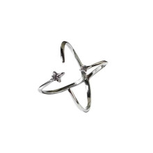 Love Deepspace ShengXingHui Rings ShengXingHui Cosplay Ring Accessories Open Adjustable Jewelry, M, Stainless Steel, No Gemstone
