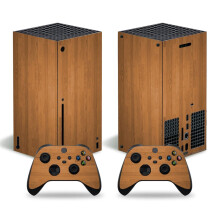 Protective Vinyl Skin Sticker Cover for Xbox Series X Console Cases Wrap Sticker with Two Wireless Controller Stickers (01359) Decal (Color: 1)