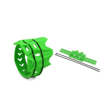 Exhaust Heat Shield Universal Motorcycle Muffler Silencer Guard Protector Green Color Universal Fit Exhaust Cover