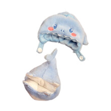 Premium Plush Doll Clothes Set For 1st 2nd 3rd-Blue Shark