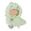 Ensemble de tenues de poupée en peluche-Dinosaure vert 1