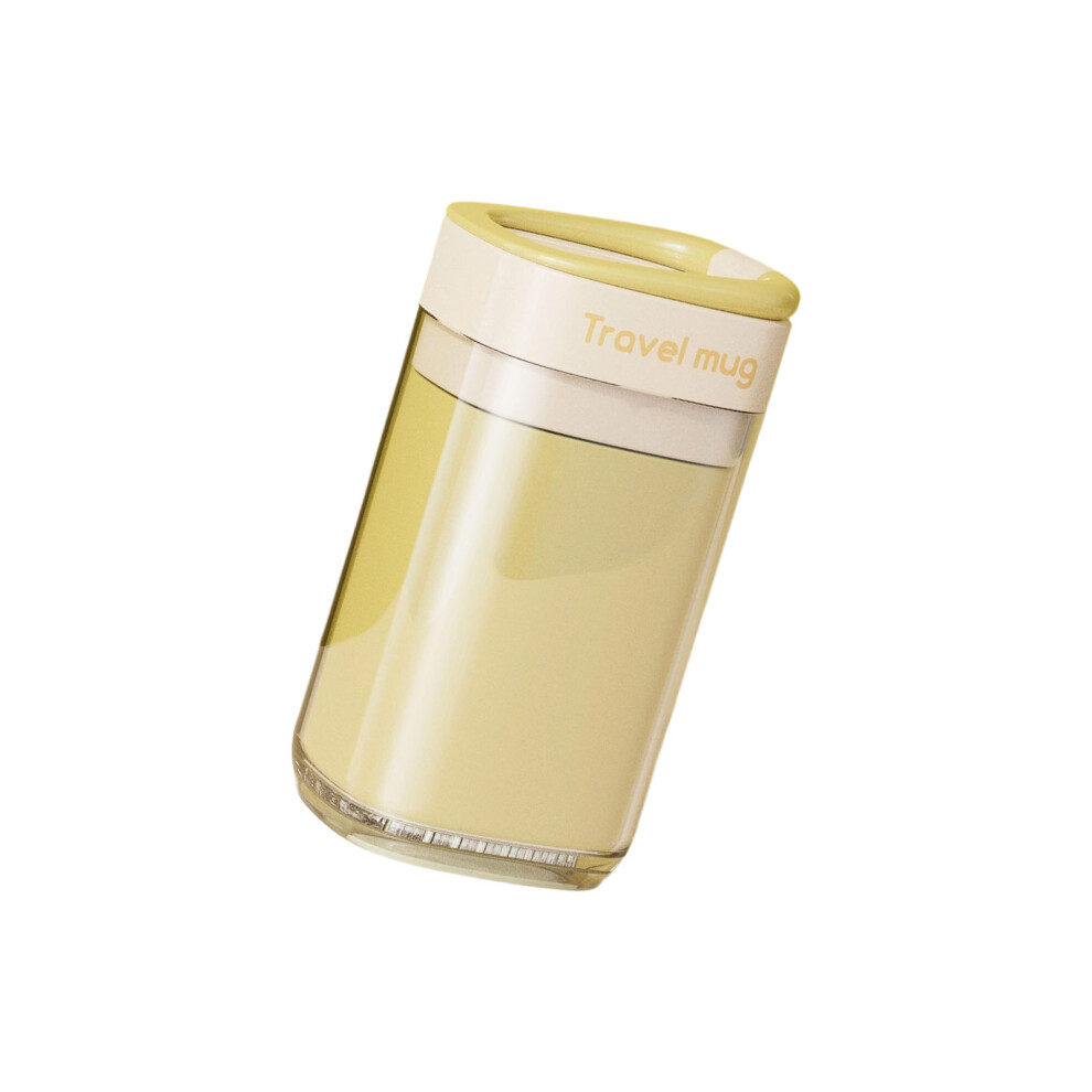 White Portable Double Cup Toothbrush Cup Leakproof Design