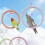 Interactive Parrots Play Swing Cage Toy Enhances- orange large 6