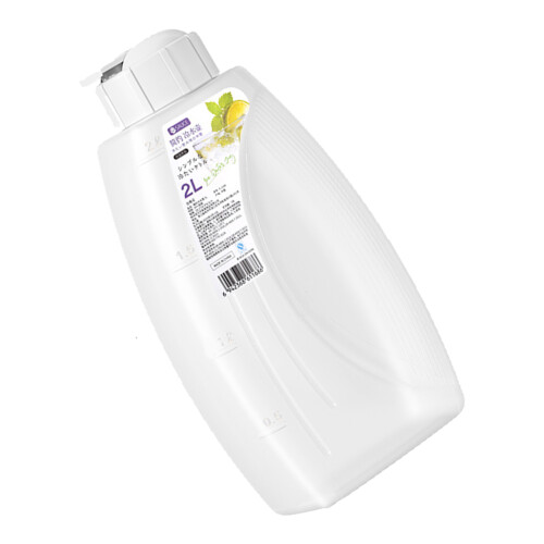 Big 1/2L Drink Container With Leakproof Lid-White lid 2L