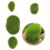 40PCS Realistic Artificial Moss Rock Low Maintenance Aquarium 5