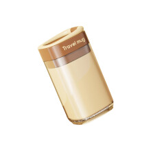 Porte-brosse Ă dents de voyage familial, Double tasse,-Brun