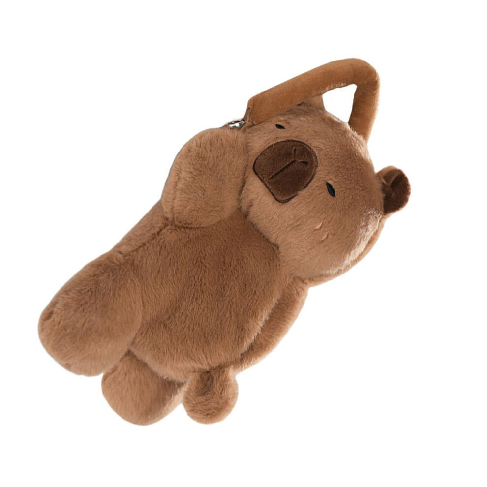 Plush Capybaras Car Tissue Holder Stuffed Plushie Tissue Box Stylish Decorative Paper Towel Holder For Animal Lovers 9426802319743
