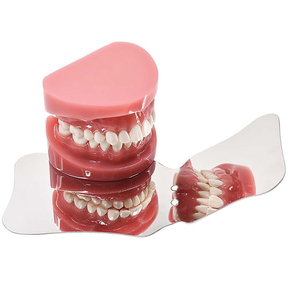 Dental Orthodontics Photography Mirror Oral Mirror Teeth Stainless Steel Reflector (B) 9412369172570