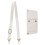 Functional Adjustable Strap Drink Carriers Portable PU-White 1