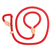 Durable dog leash for large dogs, hiking harness, strong dog leash, long Red10MM by 1.8 meters
