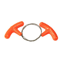 Stainless Steel Wire Saw Hand Rope Saw For PVC Pipe Cutting Tool Metal Cable Saw For Outdoor Emergency Wood Orange