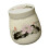 Functional Ceramic Lidded Cookware 220ml Steaming-Ink lotus 1