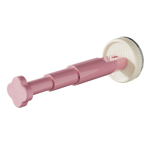 Adjustable Suction Hook Storage ABS PC-Pink and white sucti