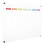 2Pcs White Acrylic Magnetic Memo Boards for Planning 1