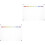 2Pcs White Acrylic Magnetic Memo Boards for Planning 5