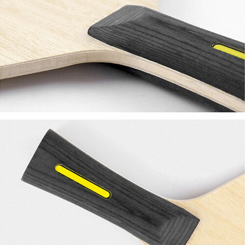 Table Tennis Bat Wood Baseboard Hexagonal Racket For Beginners Training Easy To Use Ping Pong Racket 2