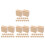 60 Stuks Blanke Carveerstempels Voor Doe-Het- Scrapbooking 8