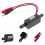 Black Plastic Infrared Urinal Sensor Flush Valve for Bathroom 7
