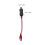 Black Plastic Infrared Urinal Sensor Flush Valve for Bathroom 3