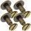 Stud Button Golden 20 0,37x0,37x0,31 Zoll 8