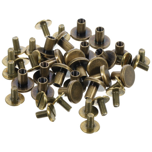 Stud Button Golden 20 0,37x0,37x0,31 Zoll 1