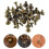 Stud Button Golden 20 0,37x0,37x0,31 Zoll 4