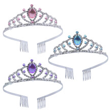 3Ud Peinetas De Aleación Cristal Multicolor