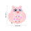 12Pièces Poussée Bébé Animaux PP Jouet Coloré 10