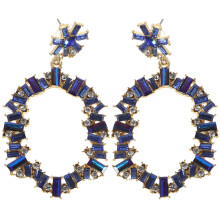 1Paar Blaue Ohrringe Damen Dangler Für Festtage