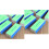 20 Pcs Washable Nail Shiner Sponge Files Buffers Sanding Blocks 5