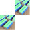 20 Pcs Washable Nail Shiner Sponge Files Buffers Sanding Blocks 4