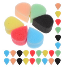 60 Pcs Teardrop Face Paint Sponges For Kids Reusable High-Density