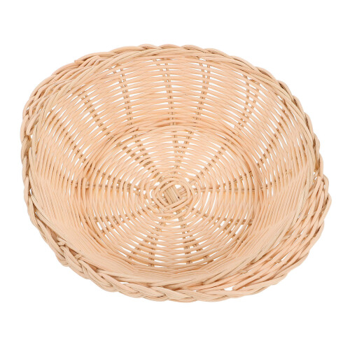 3Pcs Handwoven Bamboo Bread Baskets For Bread Fruits Snacks Decor