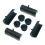 3 Sets Rubber Mount For Saddlebags Support Cushions With Bushings 1