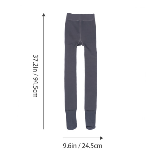 1Stk Graue Damenstrumpfhose Polyamid Dicke Herbst Winter 1