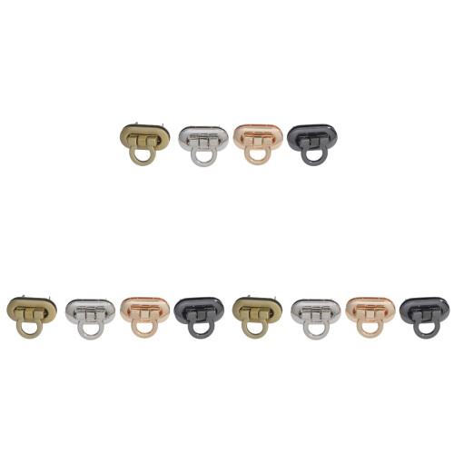 12 Pcs Metal Locks For Purses And Bags Closure Accessory 1