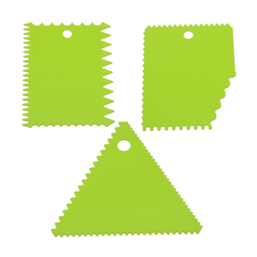 9Pcs Lightweight Plastic Cake Set for Home Use Light Green